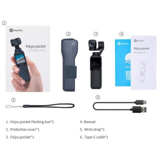 Feiyu Pocket 4K Gimbal Stabilized Handheld Camera - Feiyu Pocket Ori